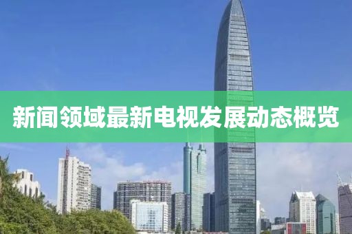 新闻领域最新电视发展动态概览