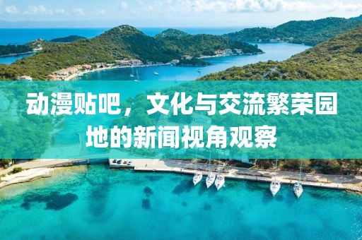 动漫贴吧，文化与交流繁荣园地的新闻视角观察