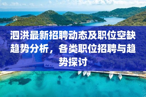 泗洪最新招聘动态及职位空缺趋势分析，各类职位招聘与趋势探讨