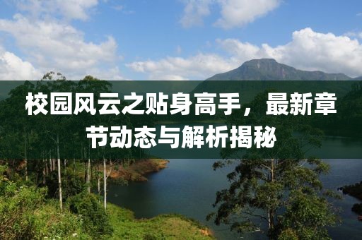 校园风云之贴身高手，最新章节动态与解析揭秘