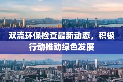 双流环保检查最新动态，积极行动推动绿色发展