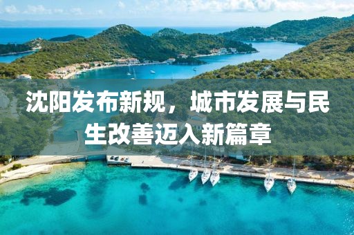 沈阳发布新规，城市发展与民生改善迈入新篇章