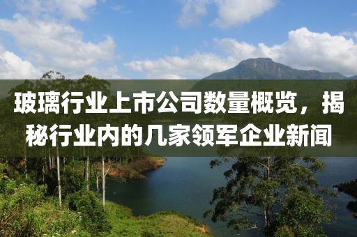 玻璃行业上市公司数量概览，揭秘行业内的几家领军企业新闻