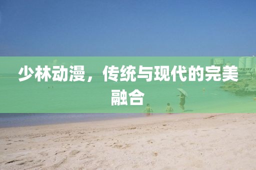 少林动漫，传统与现代的完美融合