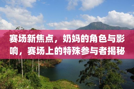 赛场新焦点，奶妈的角色与影响，赛场上的特殊参与者揭秘