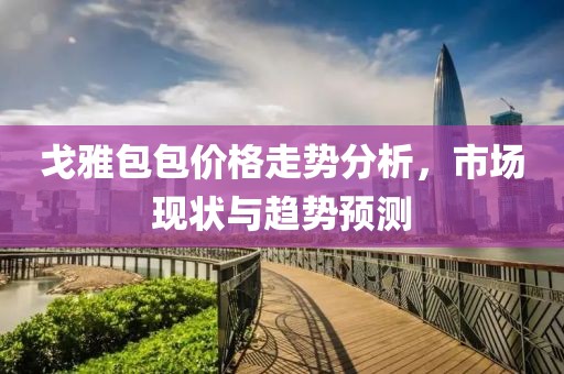 戈雅包包价格走势分析，市场现状与趋势预测