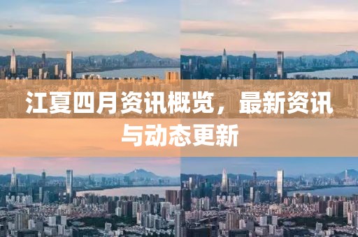 江夏四月资讯概览，最新资讯与动态更新