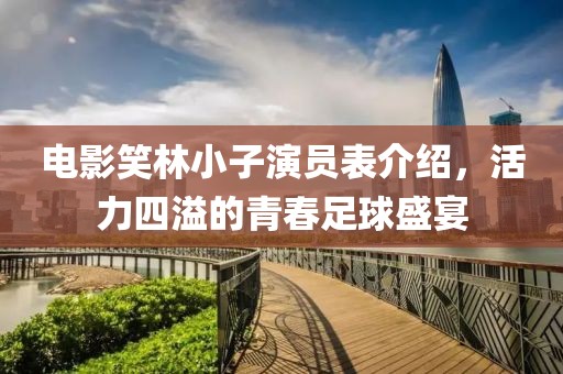 电影笑林小子演员表介绍，活力四溢的青春足球盛宴