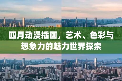 四月动漫插画，艺术、色彩与想象力的魅力世界探索