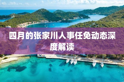 四月的张家川人事任免动态深度解读