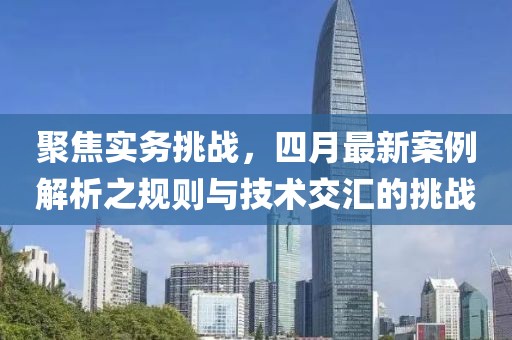 聚焦实务挑战，四月最新案例解析之规则与技术交汇的挑战