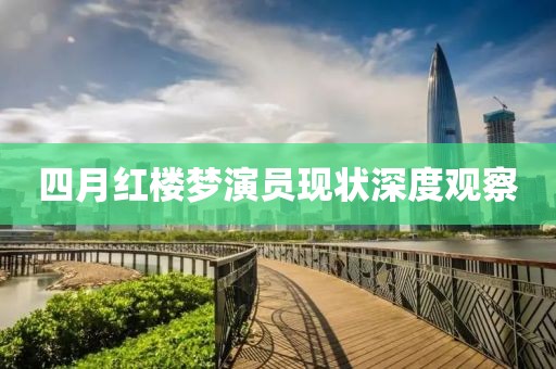 四月红楼梦演员现状深度观察