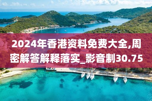 2024年香港资料免费大全,周密解答解释落实_影音制30.75