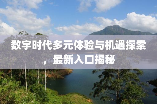 数字时代多元体验与机遇探索，最新入口揭秘
