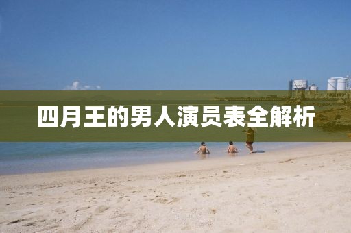 四月王的男人演员表全解析