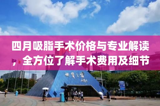 四月吸脂手术价格与专业解读，全方位了解手术费用及细节