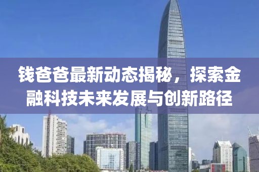 钱爸爸最新动态揭秘，探索金融科技未来发展与创新路径