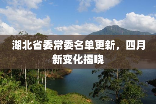 湖北省委常委名单更新，四月新变化揭晓