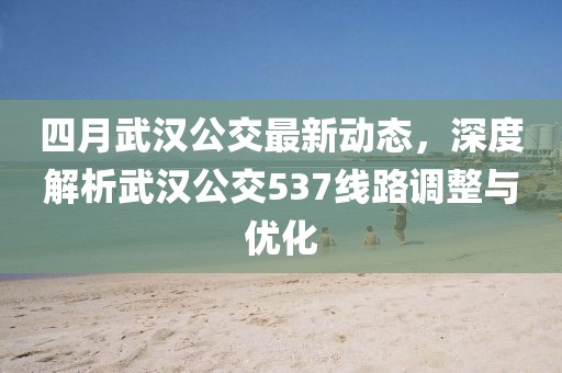四月武汉公交最新动态，深度解析武汉公交537线路调整与优化