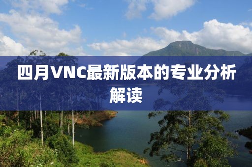 四月VNC最新版本的专业分析解读