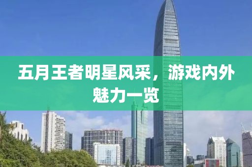 五月王者明星风采，游戏内外魅力一览