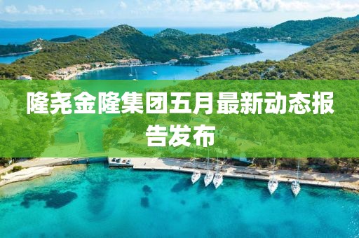 隆尧金隆集团五月最新动态报告发布