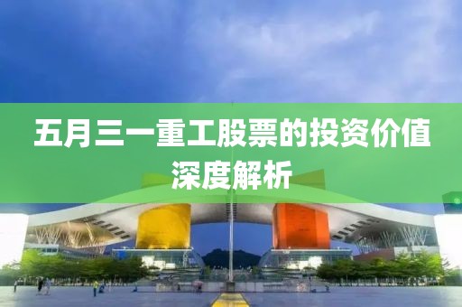 五月三一重工股票的投资价值深度解析