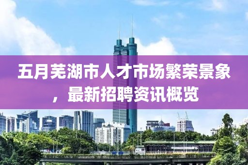 五月芜湖市人才市场繁荣景象，最新招聘资讯概览