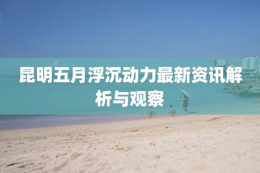 昆明五月浮沉动力最新资讯解析与观察