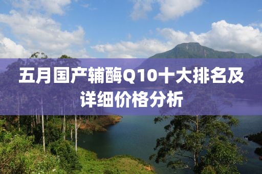 五月国产辅酶Q10十大排名及详细价格分析