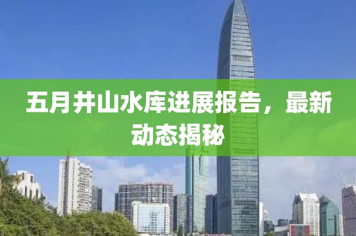 五月井山水库进展报告，最新动态揭秘