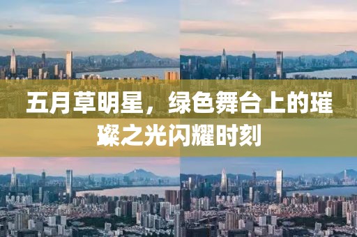 五月草明星，绿色舞台上的璀璨之光闪耀时刻