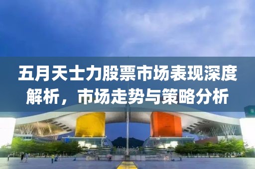 五月天士力股票市场表现深度解析，市场走势与策略分析