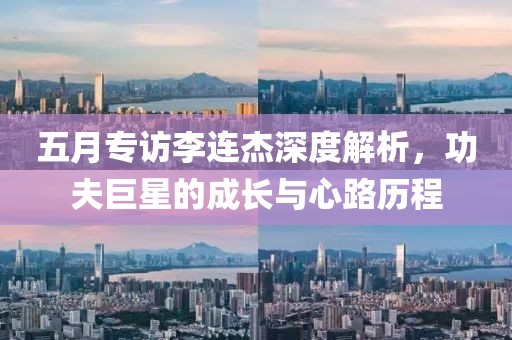 五月专访李连杰深度解析，功夫巨星的成长与心路历程
