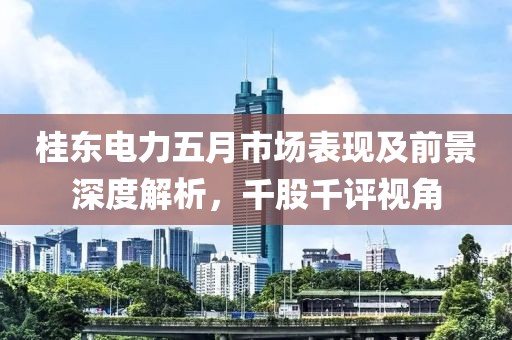 桂东电力五月市场表现及前景深度解析，千股千评视角