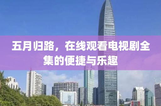 五月归路，在线观看电视剧全集的便捷与乐趣