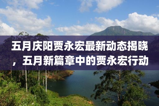 五月庆阳贾永宏最新动态揭晓，五月新篇章中的贾永宏行动