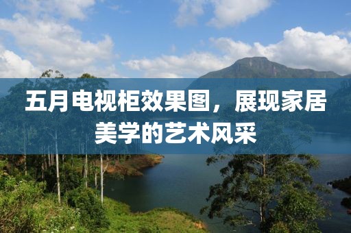 五月电视柜效果图，展现家居美学的艺术风采