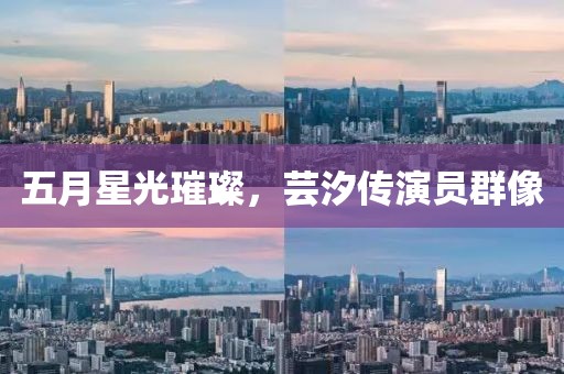 五月星光璀璨，芸汐传演员群像
