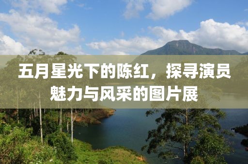 五月星光下的陈红，探寻演员魅力与风采的图片展