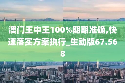 澳门王中王100%期期准确,快速落实方案执行_生动版67.568