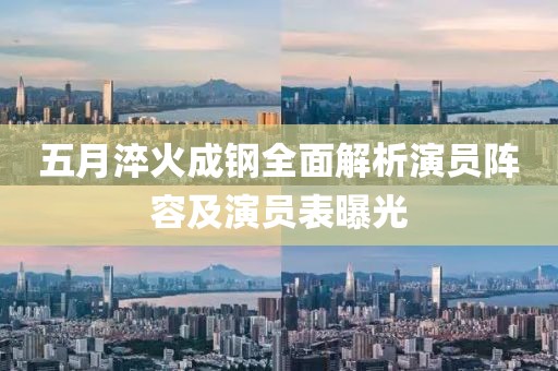 五月淬火成钢全面解析演员阵容及演员表曝光