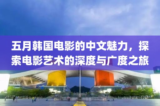 五月韩国电影的中文魅力，探索电影艺术的深度与广度之旅
