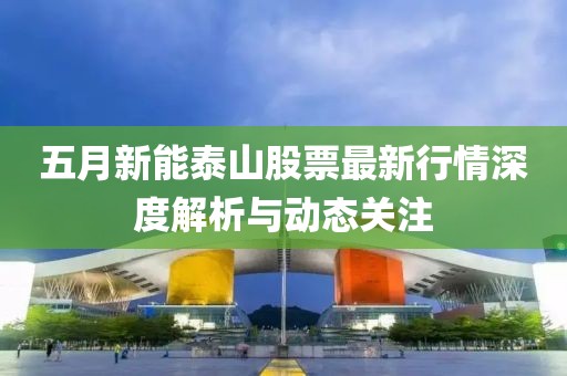 五月新能泰山股票最新行情深度解析与动态关注