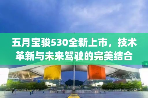 五月宝骏530全新上市，技术革新与未来驾驶的完美结合