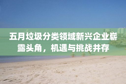 五月垃圾分类领域新兴企业崭露头角，机遇与挑战并存
