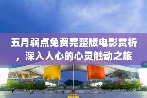 五月弱点免费完整版电影赏析，深入人心的心灵触动之旅