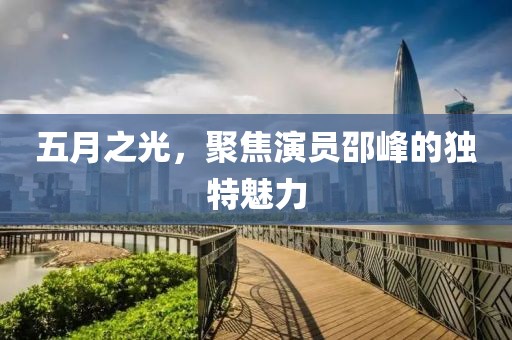 五月之光，聚焦演员邵峰的独特魅力