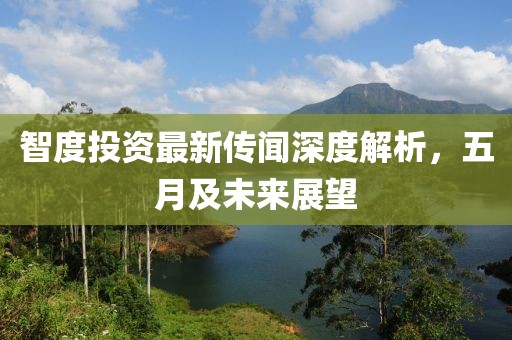 智度投资最新传闻深度解析，五月及未来展望