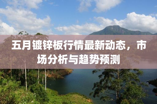 五月镀锌板行情最新动态，市场分析与趋势预测